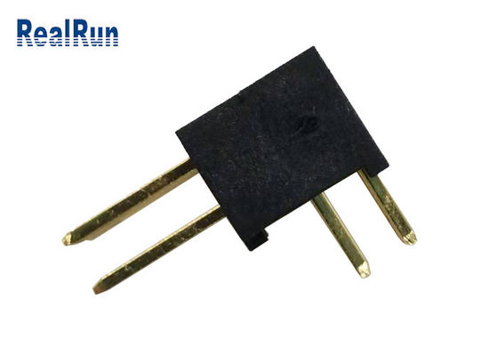 Tablero de Pin Header PA6T LCP de la fila del doble de ISO9001 10P PBT para subir al conector
