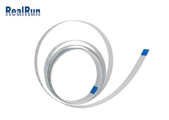 cable de cinta plano flexible de la longitud 43um del cable de cinta del 1000M Ohm 500AC FPC 1670m m