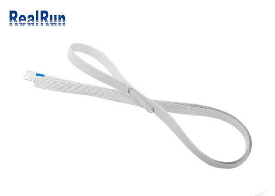 cable de cinta plano flexible de la longitud 43um del cable de cinta del 1000M Ohm 500AC FPC 1670m m