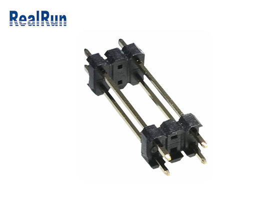 Inmersión de Pin Header Connector 2.54m m de la fibra de PA6T PBT LCP a través del agujero 0.75A