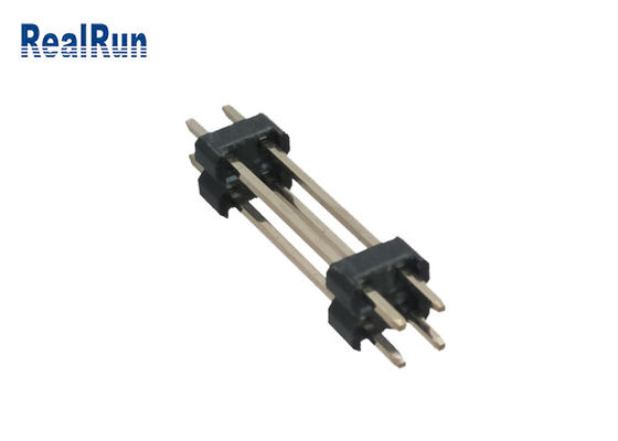 Suelde PA6T DC 0,75 varones DC 0.75A del PWB de Pin Header Connector H2.5 4P