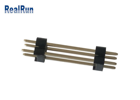Suelde PA6T DC 0,75 varones DC 0.75A del PWB de Pin Header Connector H2.5 4P