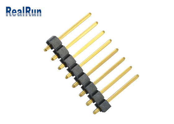 Solo oro de cobre amarillo del conector UL94V-0 7A PA6T del jefe de la fila de LCP plateado