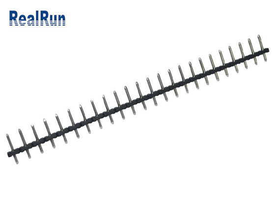 La sola fila Pin Header UL94V-0 del SGS estañó al tablero de PBT LCP para subir al conector