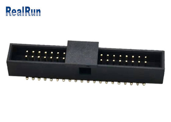 Pin de cobre amarillo SMD Pin Box DC2A del varón 40 del conector de Idc del jefe de LCP PA6T con el casquillo