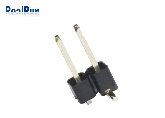Au sobre Ni SMT Pin Header Oxidation Resistance 2 Pin Single Row PA6T