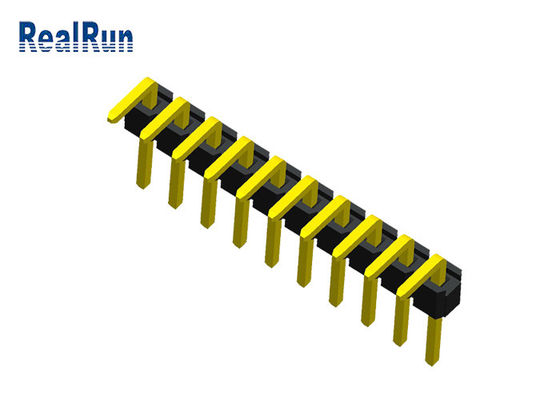 conector del PWB de la fila de Pin Header Connector PA6T uno del varón de 10P LCP PBT
