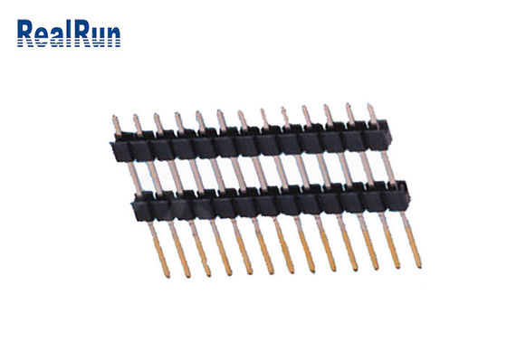 El conector recto 13P del jefe de Tin Plating PA6T del oro se dobla PBT plástico