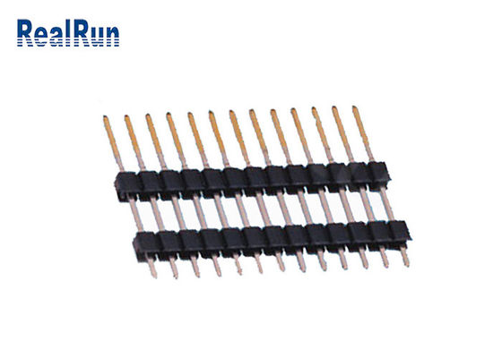 El conector recto 13P del jefe de Tin Plating PA6T del oro se dobla PBT plástico