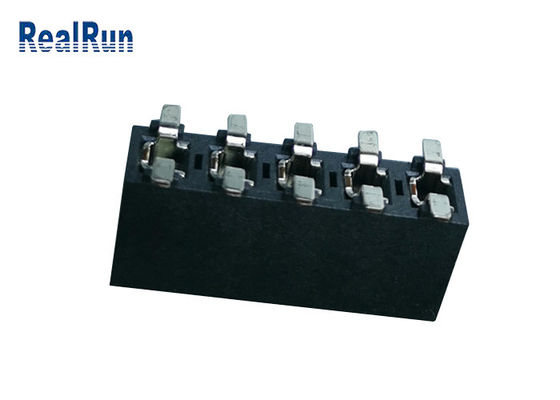 Fila 5P del conector del tablero del PWB de LCM VCD LCP la sola estañó SMD Pin Header femenino