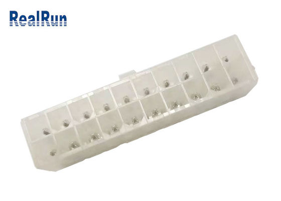 El conector 7A de la oblea del jefe del PWB SUMERGE el alambre para subir a 2*10 recto Pin Nylon 66