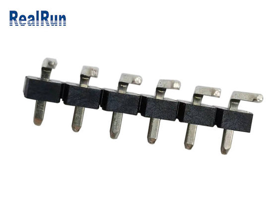 Conector de cobre amarillo negro del jefe del PWB de 7A LCP 90 aislador de la curva PA6T del grado