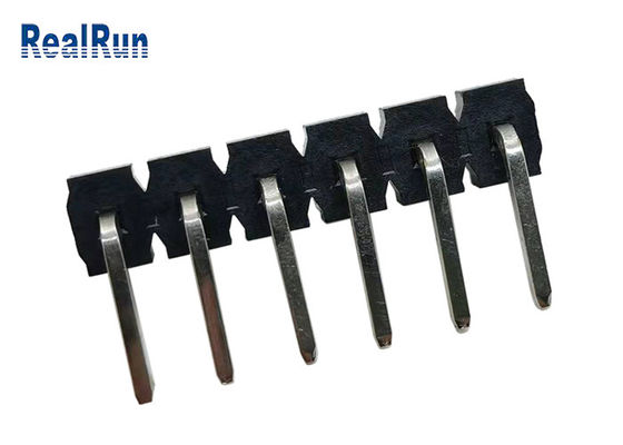 Conector de cobre amarillo negro del jefe del PWB de 7A LCP 90 aislador de la curva PA6T del grado
