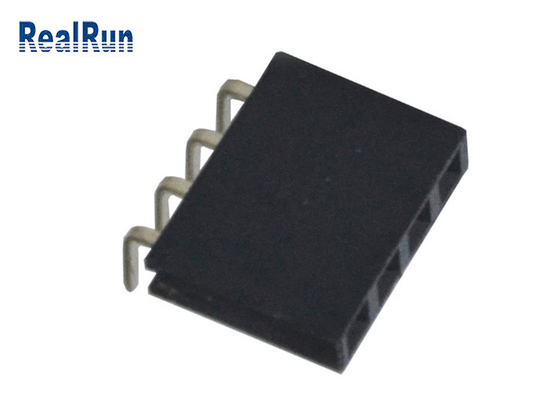 Altura femenina UL94V-0 del conector 8.5m m del zócalo del PWB de VCD PBT PA6T