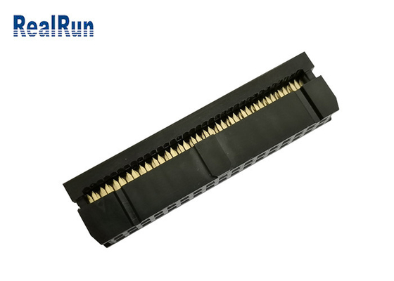 alambre del conector de 34P PBT IDC para subir al aislador de destello 3.0A del oro de la echada de los 2.54Mm
