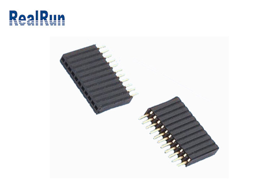 Conector femenino 1×11P del jefe del PWB del conector LCP PBT del jefe de 500VDC PA9T