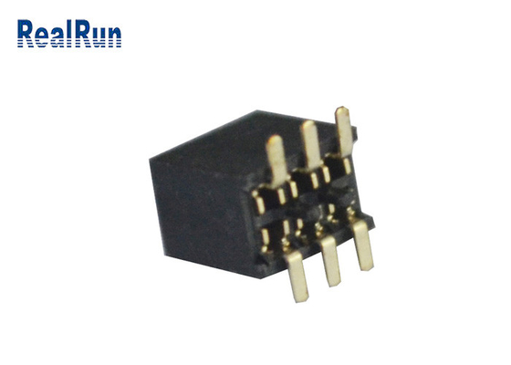 Tablero femenino del soporte de la superficie del PWB del conector 1.27m m del jefe ISO9001 para subir al conector