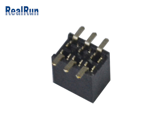 Tablero femenino del soporte de la superficie del PWB del conector 1.27m m del jefe ISO9001 para subir al conector