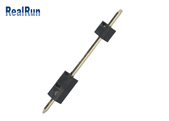 Sola resistencia de la temperatura alta del conector de la echada de Pin Header 2,54 de la fila de PA6T