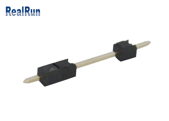 Sola resistencia de la temperatura alta del conector de la echada de Pin Header 2,54 de la fila de PA6T