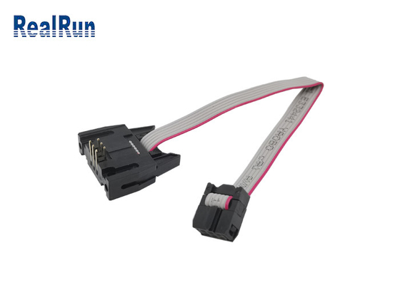 el jefe IDC de 2x3P IDC telegrafía completamente el cable hembra-varón del arnés de cable de los conectores de IDC
