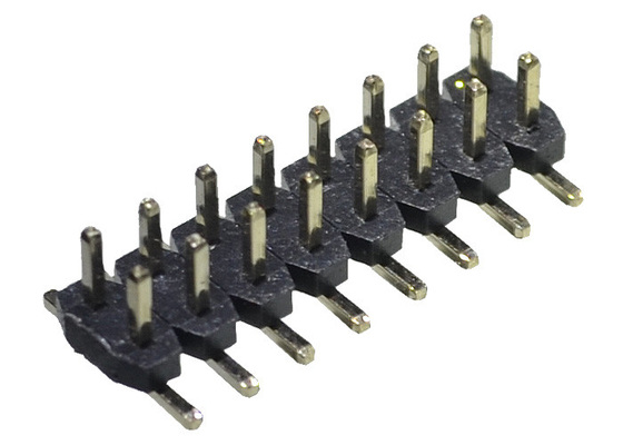 Tipo de SMT SMD 2,0 PWB de Tin Plated For del negro del jefe 2*8P PA6T PA9T PBT de la echada del milímetro