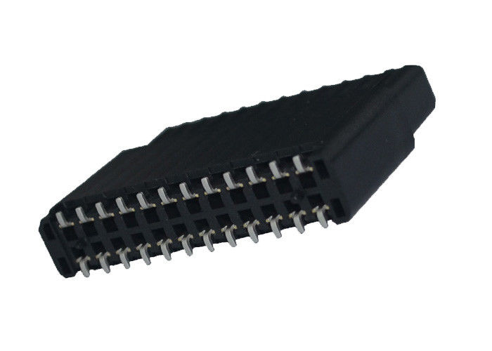 2.54m m 24 filas duales BTB del conector del Pin del PWB de la superficie del soporte del jefe masculino del Pin