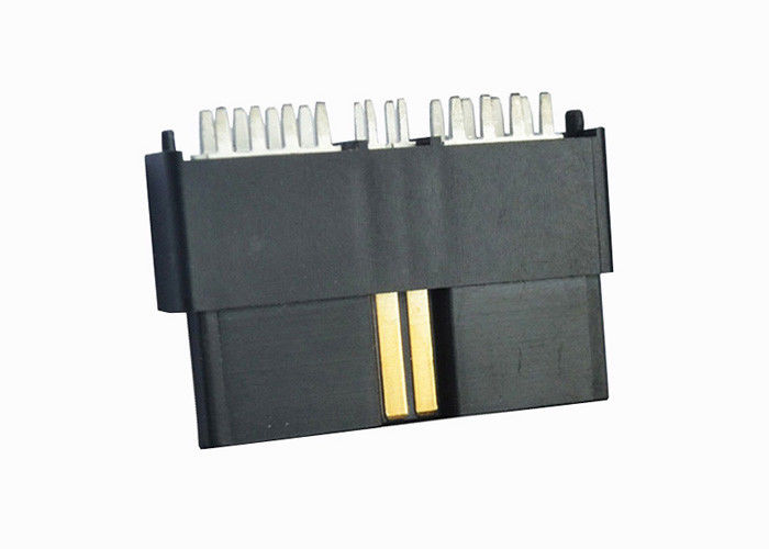 tablero del 1000M Ohm PA6T PBT al negro vertical del material de Seat LCP del conector del tablero