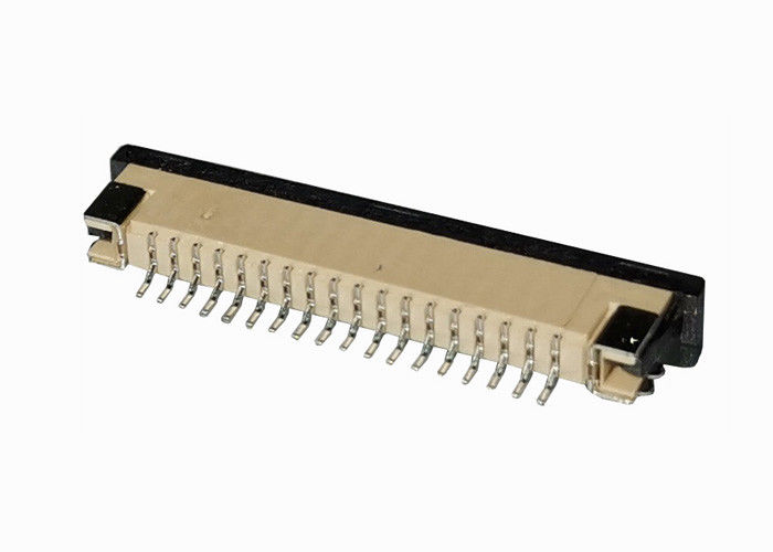 Conector del Pin FFC FPC de la aduana 18 flexible vertical horizontal de la echada de 1,0 milímetros