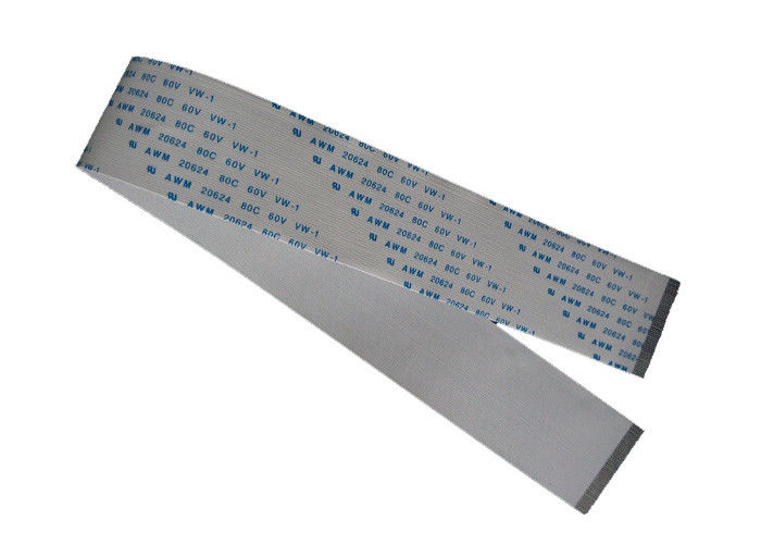 Tipo blanco estañado 300m m de B 4,8 del Pin del material 50 del contacto del cable de cinta de la flexión