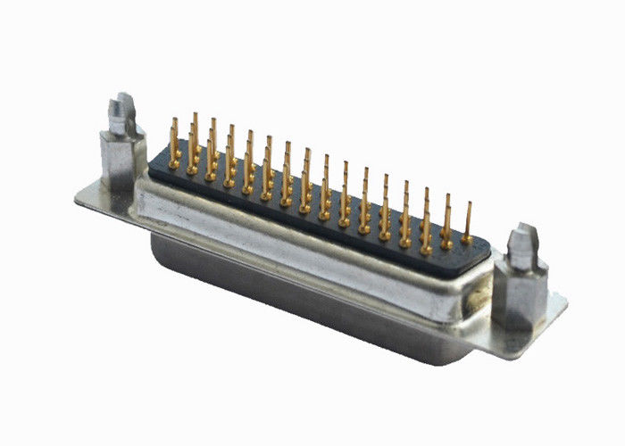Tipo material ISO9001 de 44 Pin D de la fila PBT del doble del conector hembra aprobado