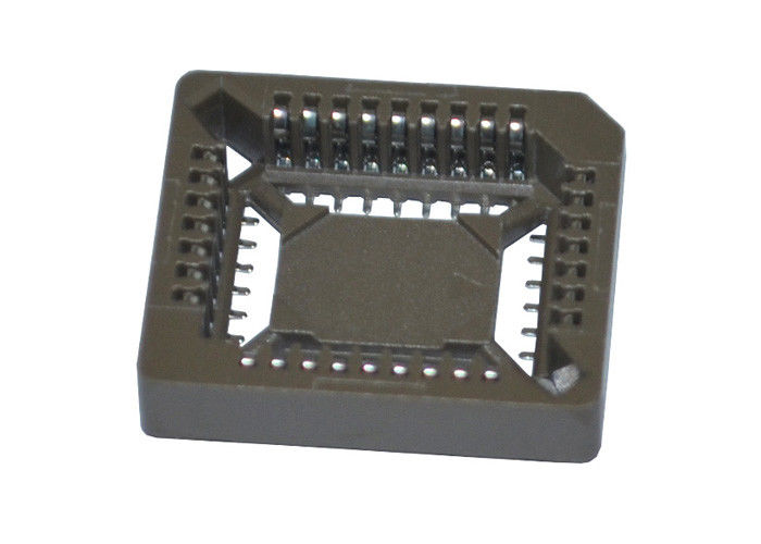 32 tipo oro/estañado de SMT de la echada del conector 1.27m m del zócalo del Pin PLCC IC