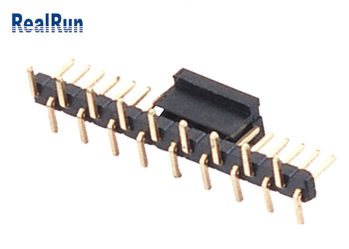 Conector masculino UL94V-0 del jefe de la sola echada de la fila 9P 1.0m m de SMT SMD