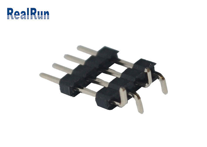 UL94V-0 conector masculino del jefe del PWB del latón PA6T 2.0m m SMT Pin Header 2amp