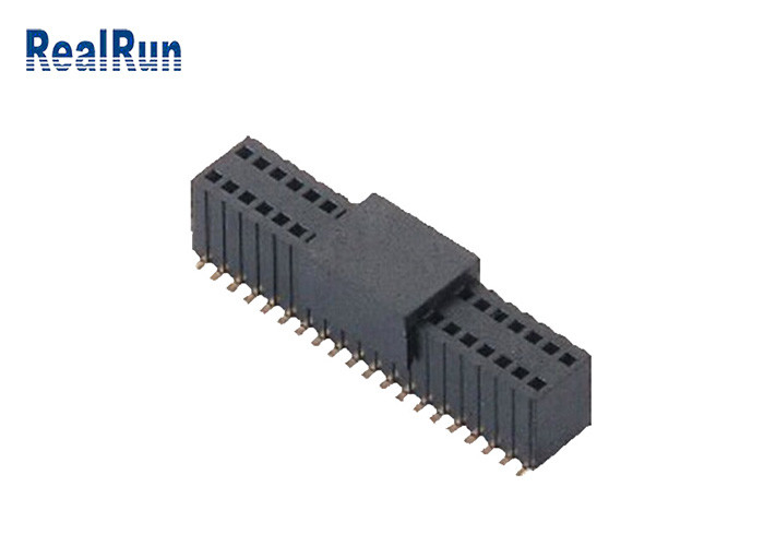 Latón femenino del conector 500VAC SMD H5.7 2×20P PBT del jefe de PA9T LCP