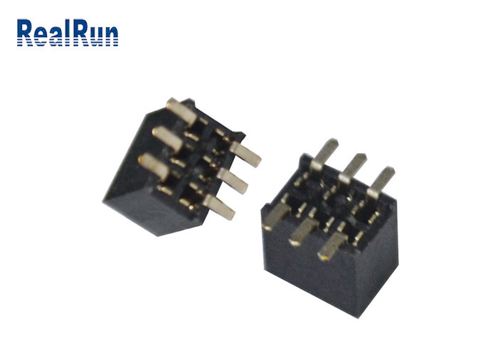 Tablero femenino del soporte de la superficie del PWB del conector 1.27m m del jefe ISO9001 para subir al conector