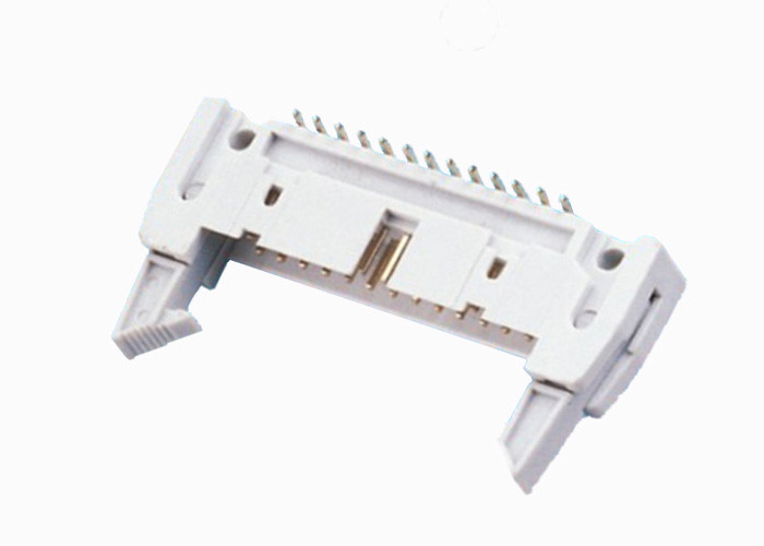 Conector cubierto cierre largo masculino del jefe del conector del jefe del eyector 6-64P 2,54 SMT de IDC