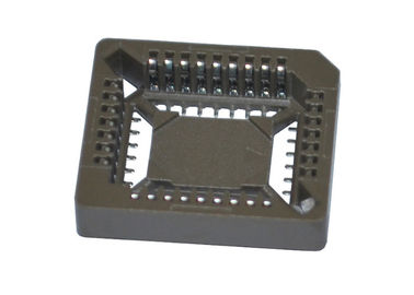 32 tipo oro/estañado de SMT de la echada del conector 1.27m m del zócalo del Pin PLCC IC